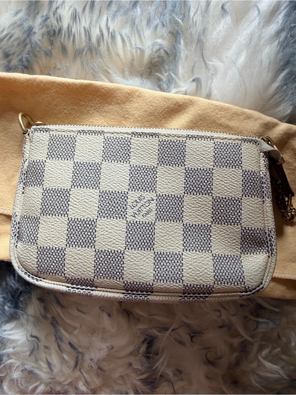 Louis Vuitton Damier Azur Mini Pochette Accessoires - Picture 2 of 16